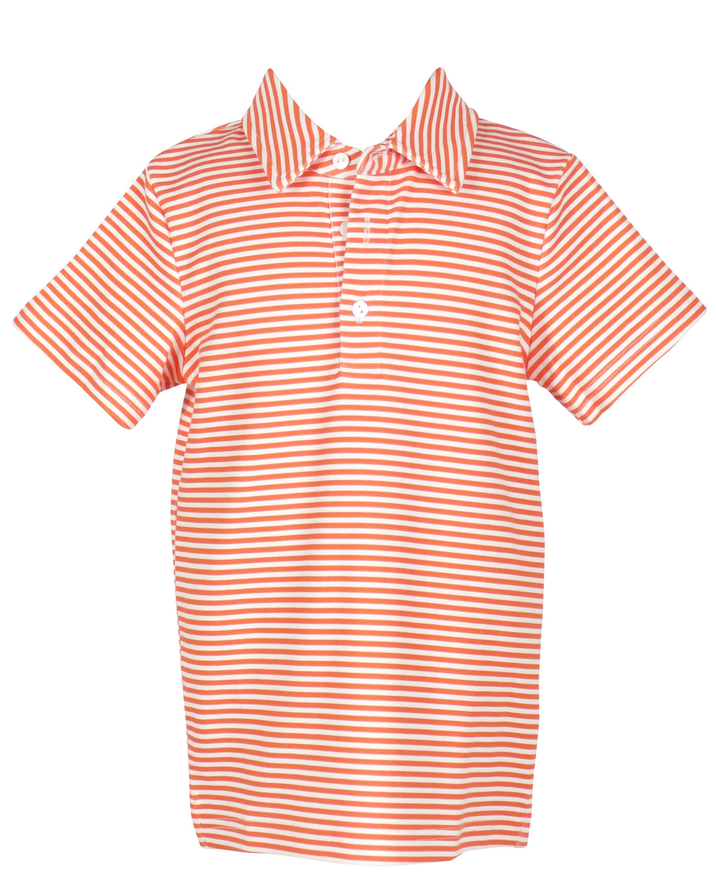 Game Day Patrick Shirt - Orange and White Stripe