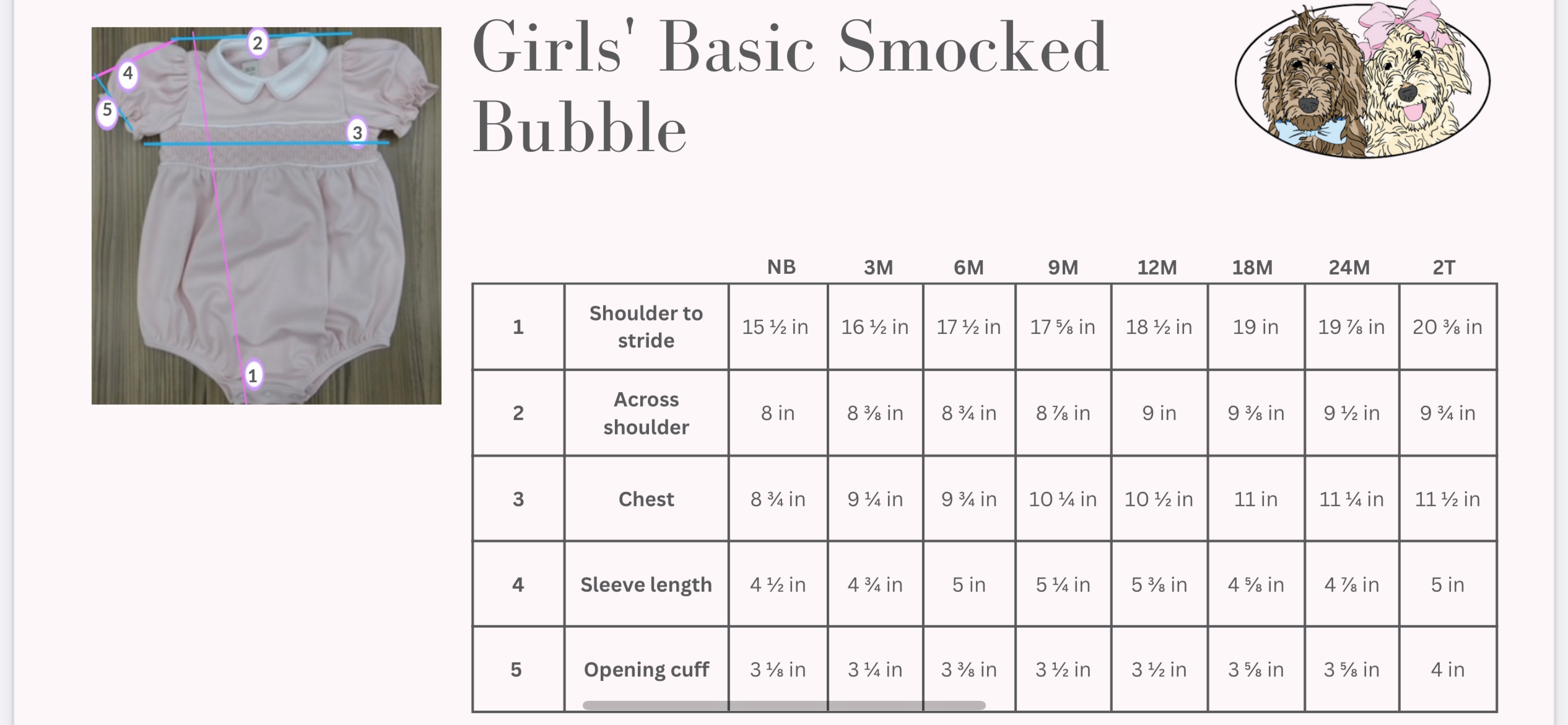 Basic Pink Smocked Bubble