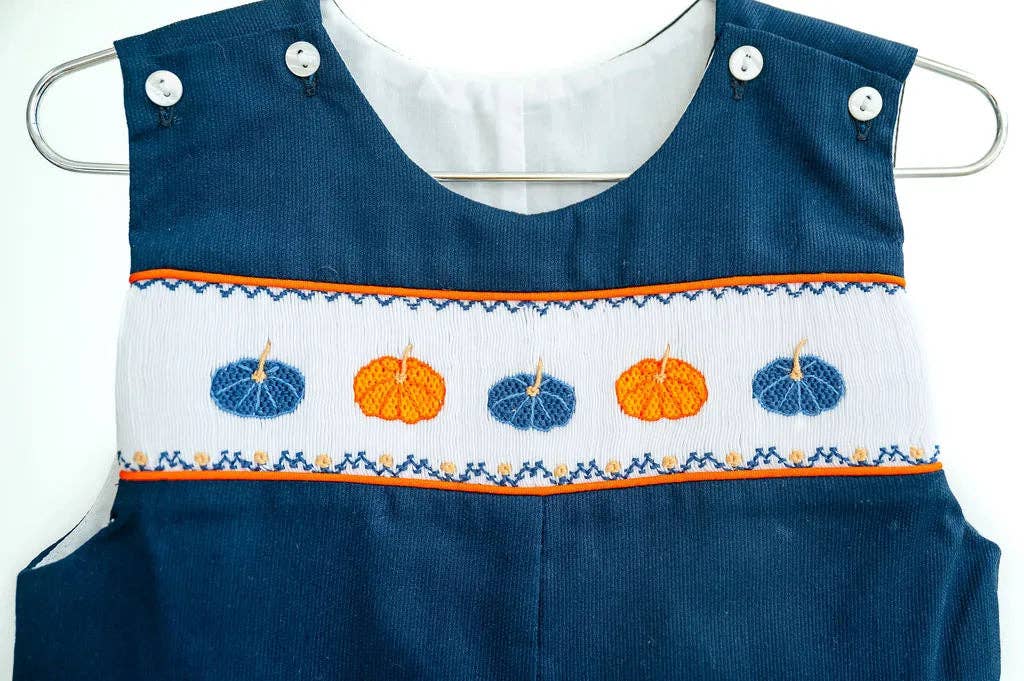 Benjamin Jon Jon - Smocked Pumpkins