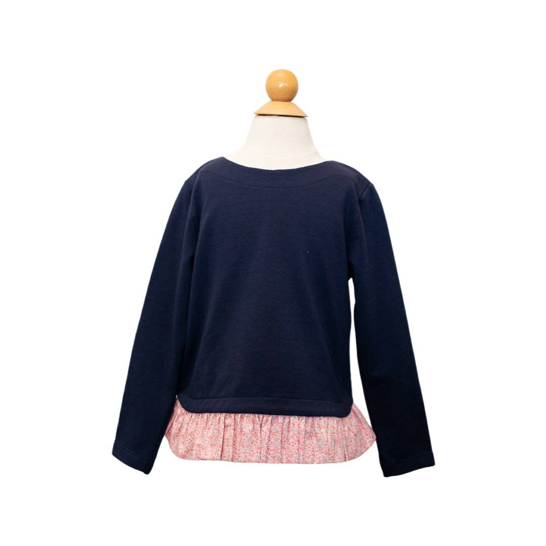 Nora Sweater - Murphy Floral w/ Navy