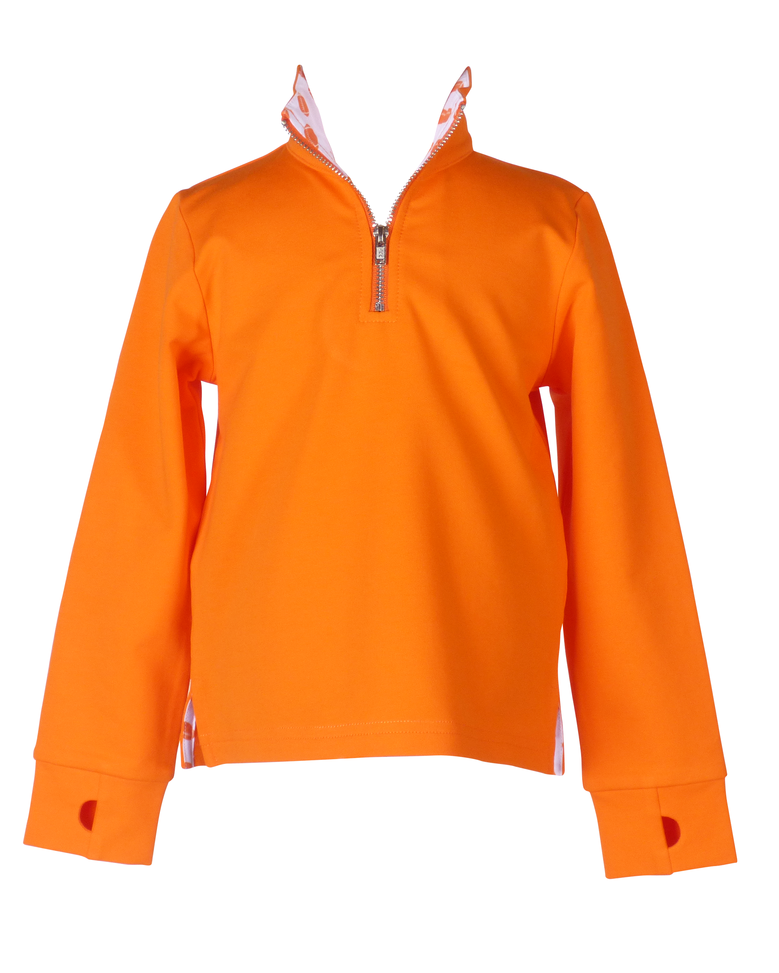 Game Day Quarter Zip - Orange