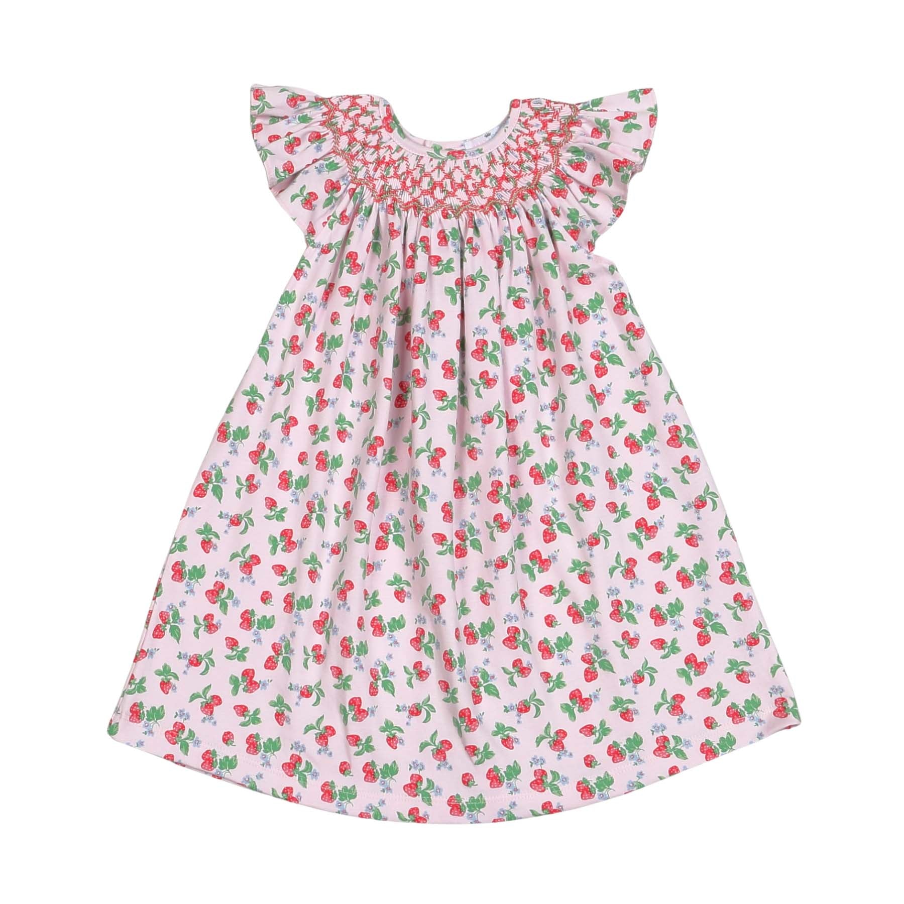 Berry Sweets Pima Smocked Dress