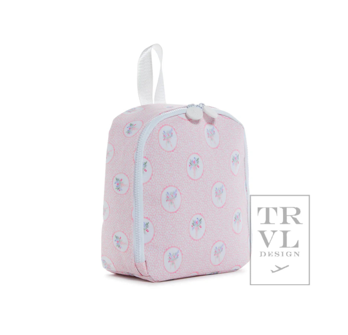 Bring It Lunch Bag - Floral Medallion Pink