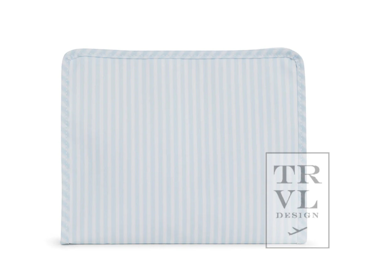 Large Pouch - Blue Pimlico Stripe