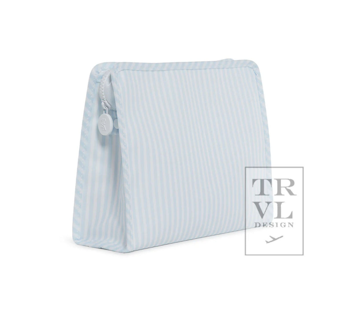 Large Pouch - Blue Pimlico Stripe