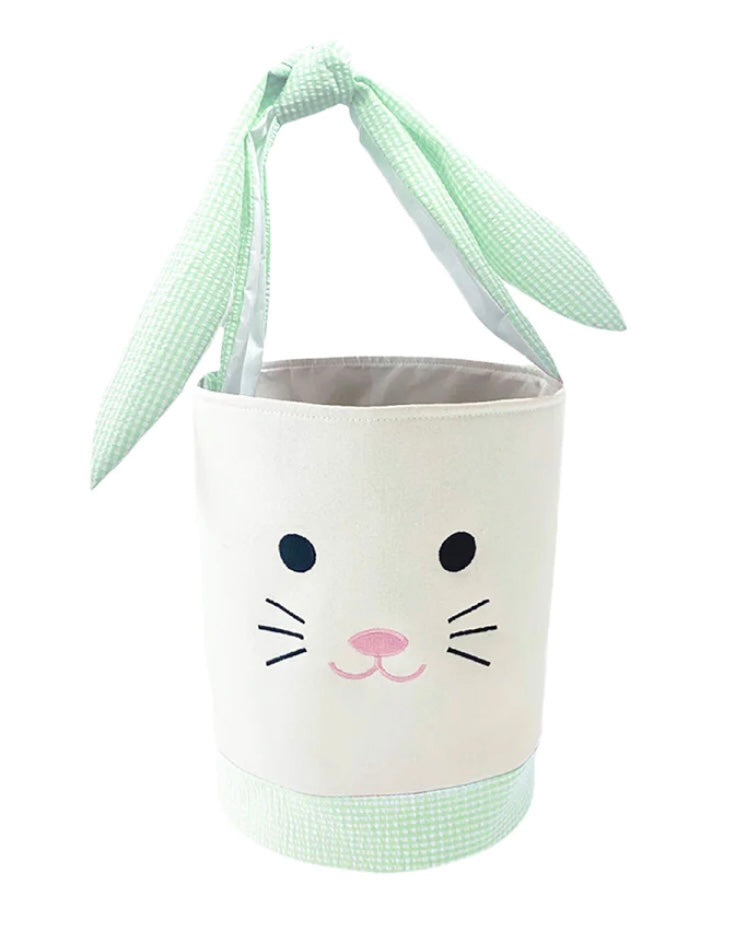 Easter Bunny Basket - Green