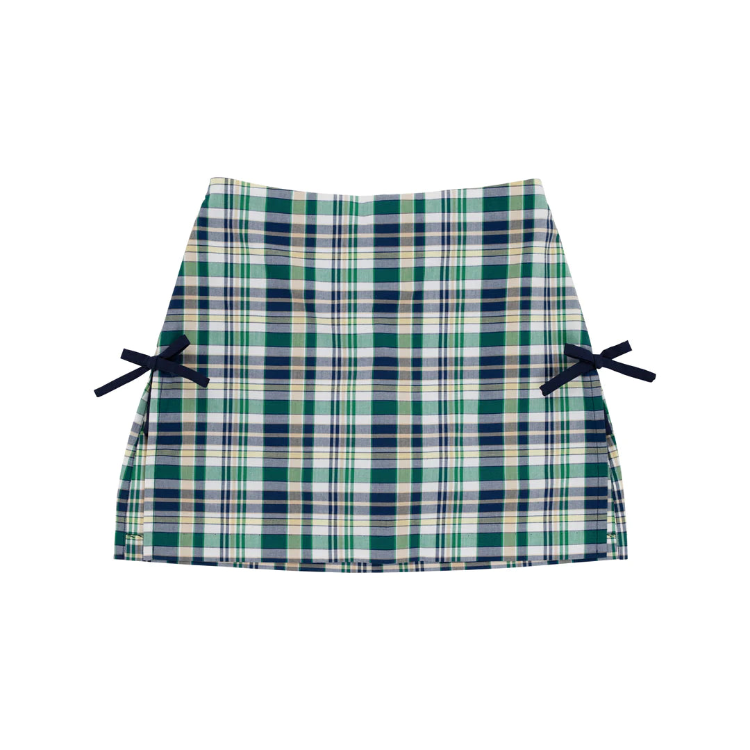 Clays Club Skort - Golf Pants Plaid/Nantucket Navy