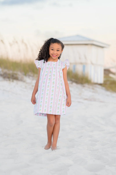 Rosemary Ruffle Dress - Argonne Forest Flowers