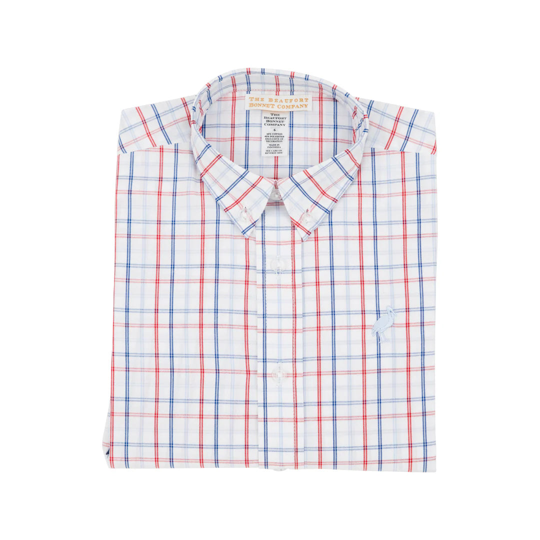 Dean's List Dress Shirt - Whitehall Windowpane