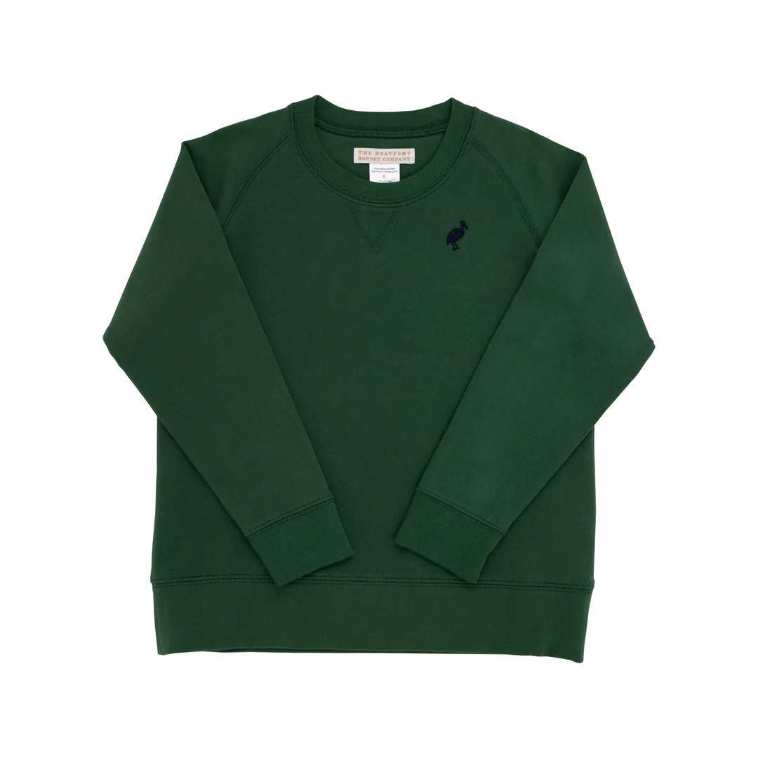 Cassidy Comfy Crewneck - Grier Green