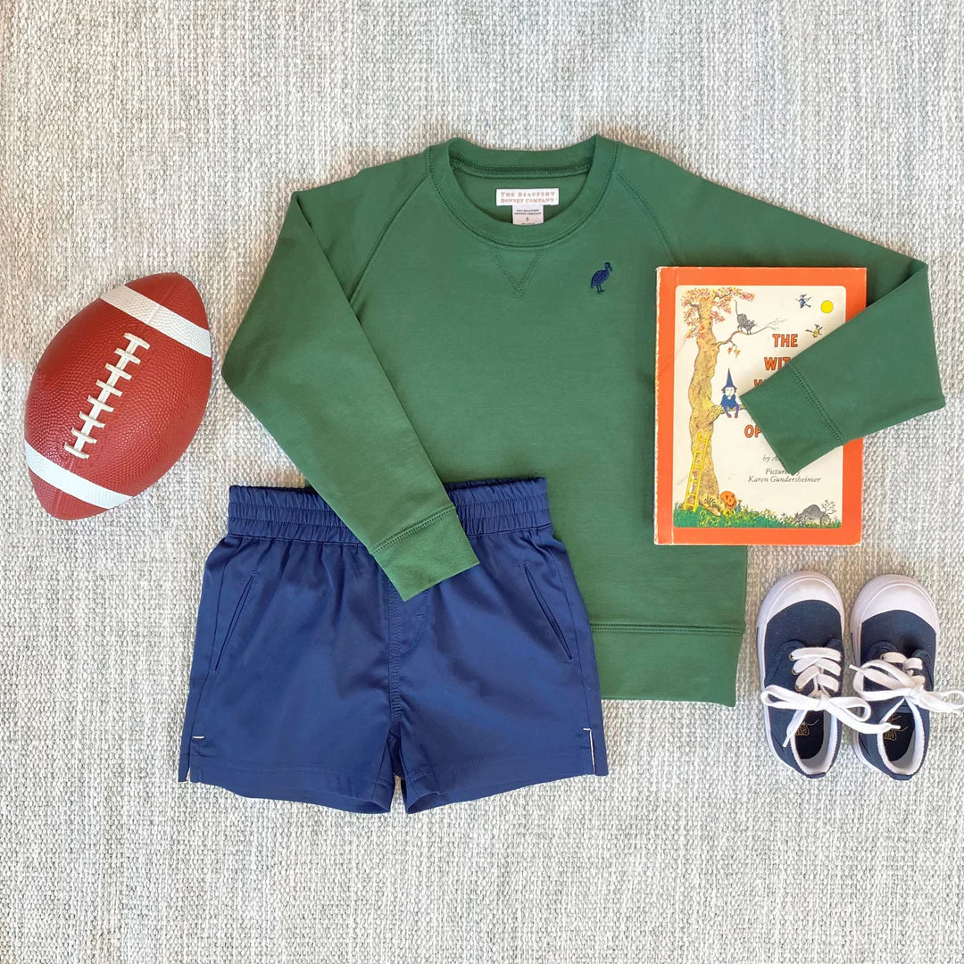 Cassidy Comfy Crewneck - Grier Green