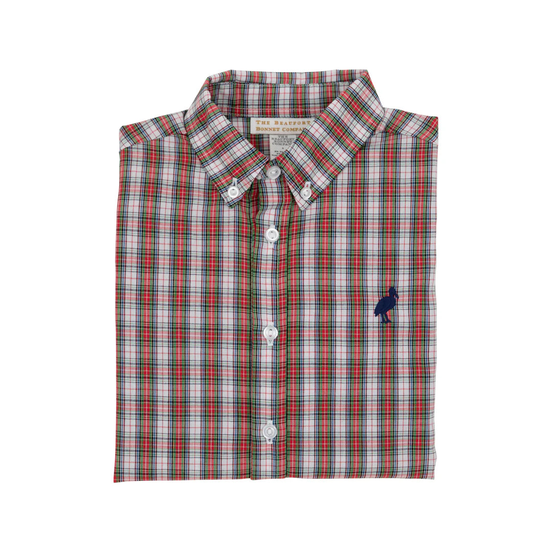 Dean's List Dress Shirt - Merritt Park Plaid