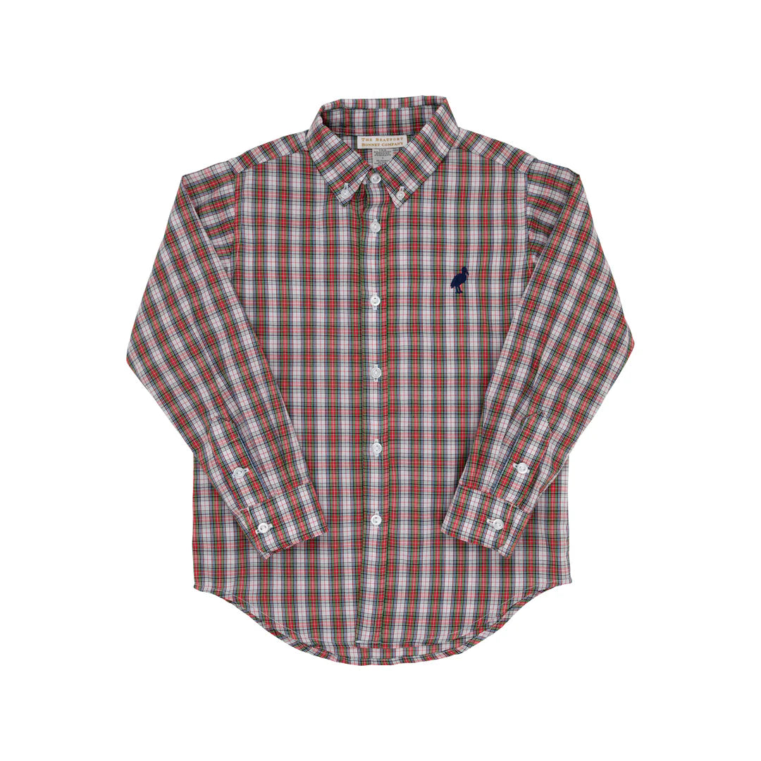 Dean's List Dress Shirt - Merritt Park Plaid