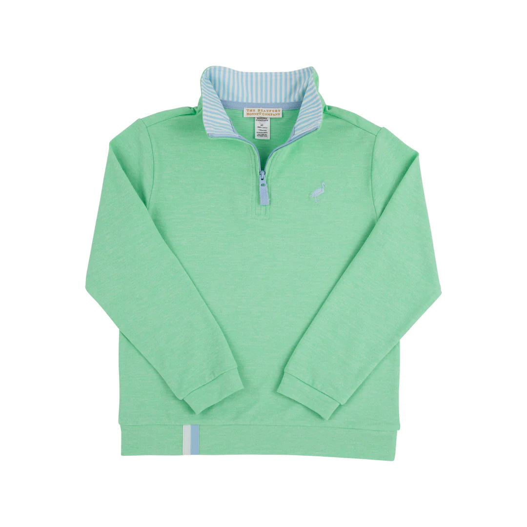 Prepletic Hayword Half Zip - Grace Bay Green