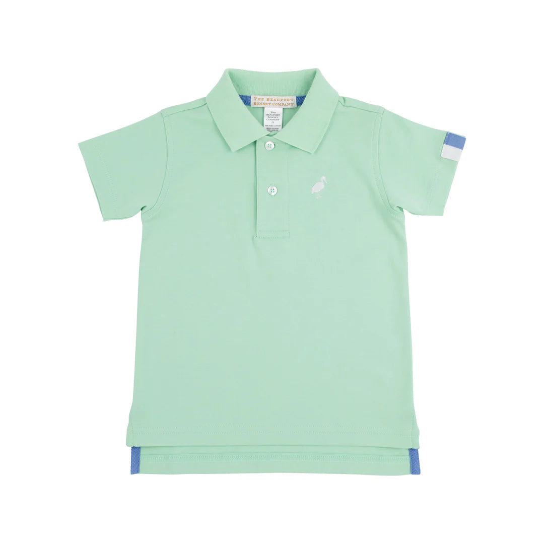 Prim and Proper Polo - Grace Bay Green