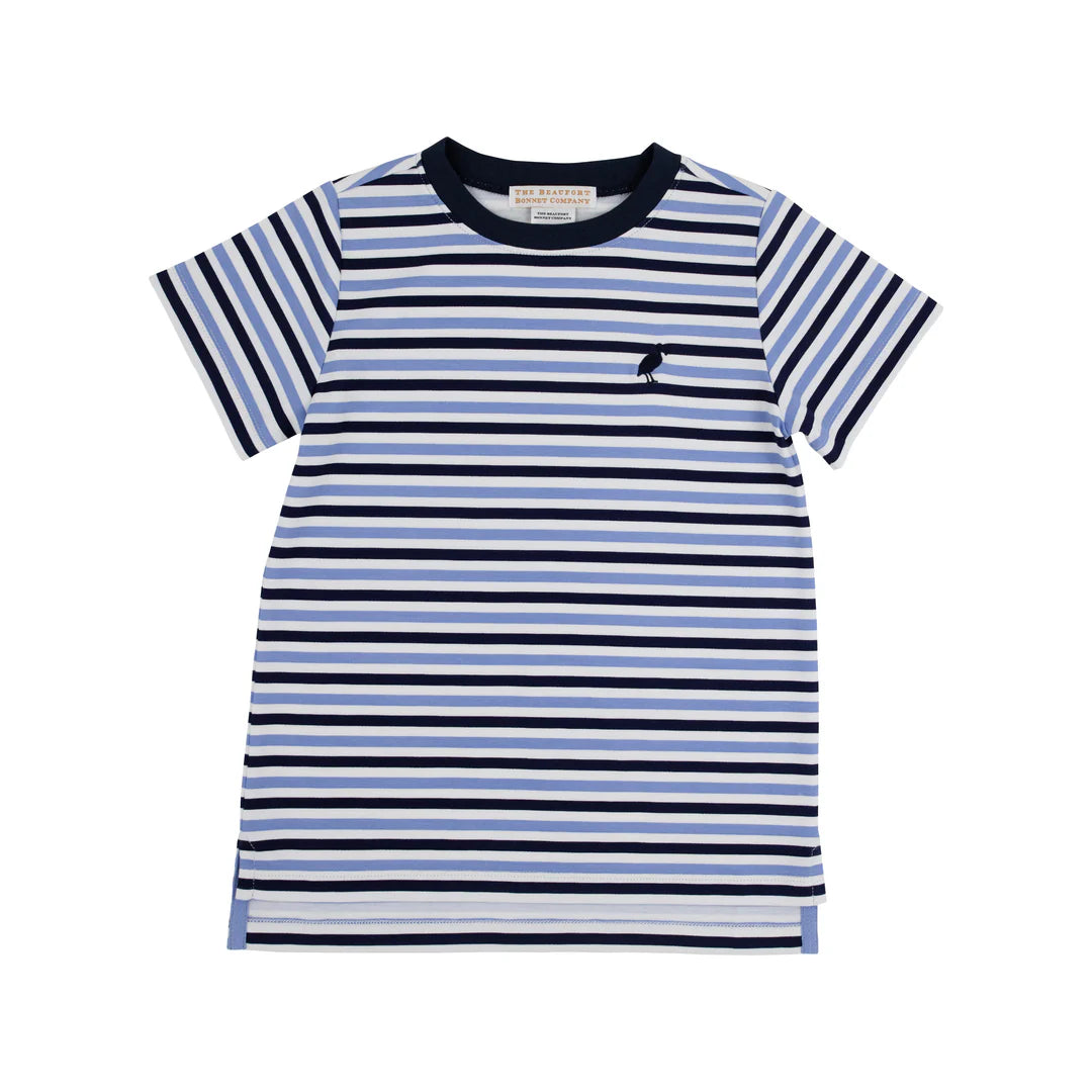 Carter Crewneck - Kennedy Cruise Stripe (Nantucket Navy)