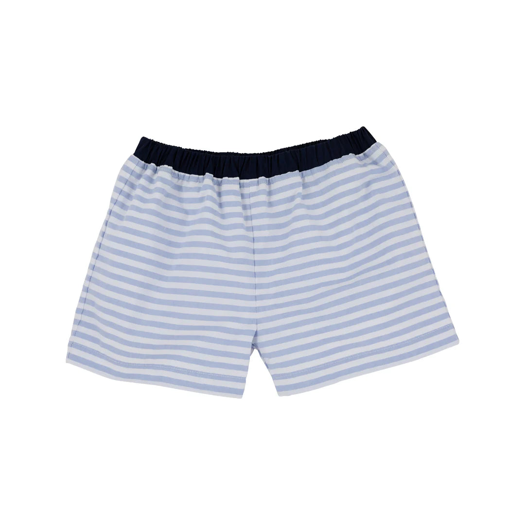 Shelton Shorts - Park City Periwinkle Stripe