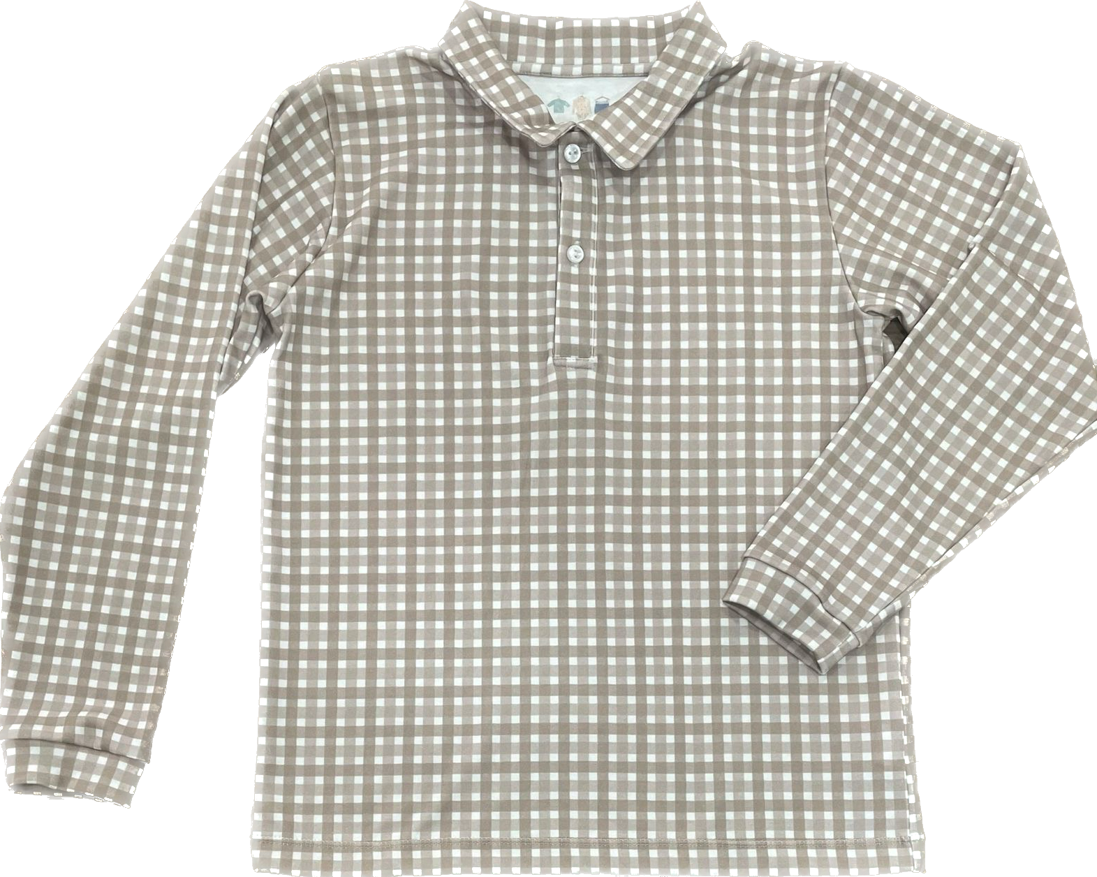 Long Sleeve Polo - Wildwood Check