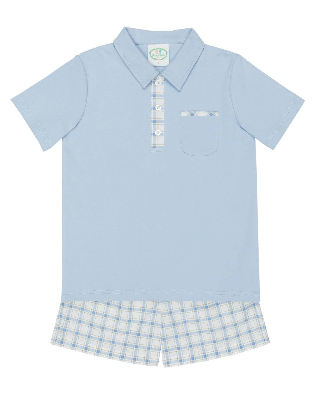 Towns Collared Shirt Set