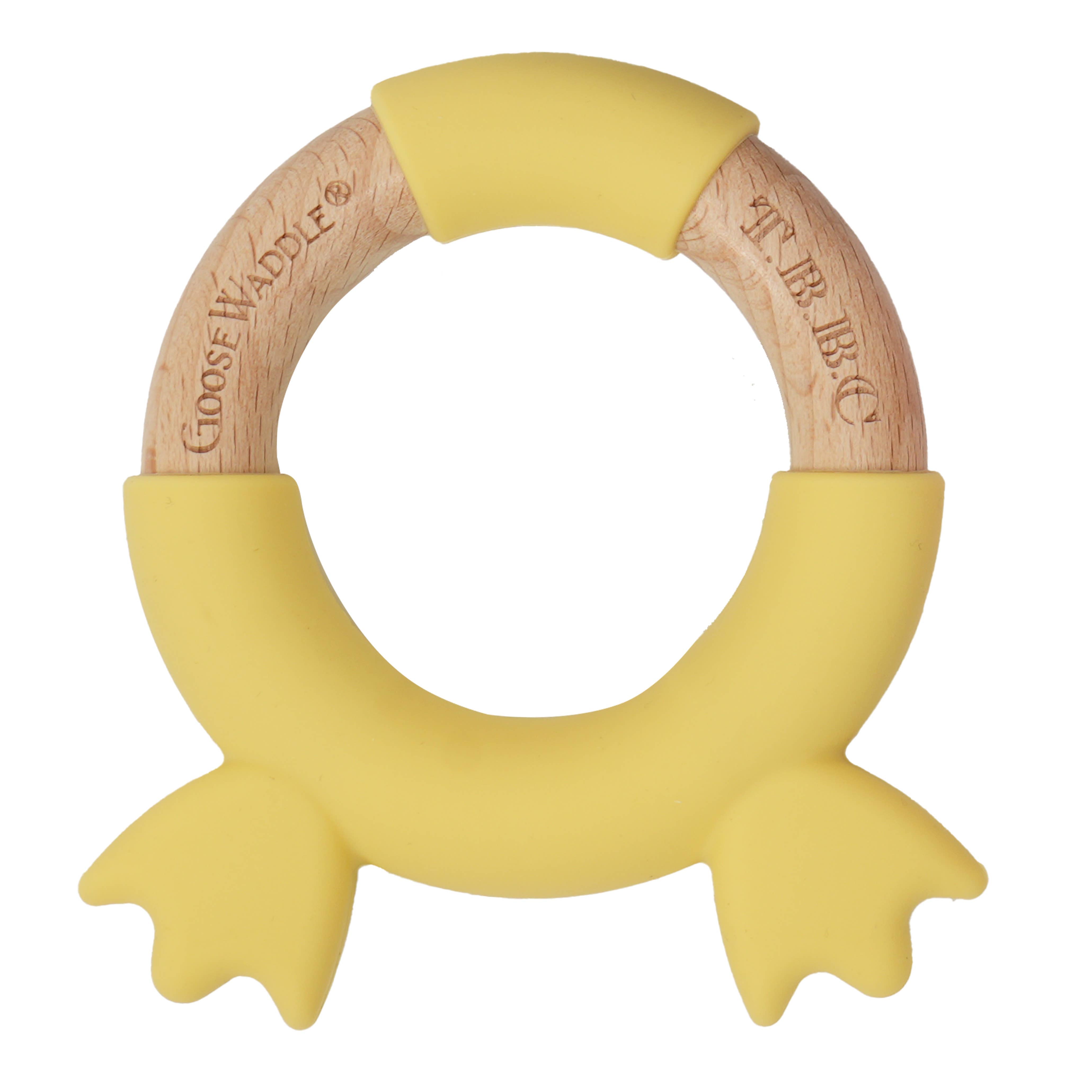 The Beaufort Bonnet Company Yellow Duck Feet Teether