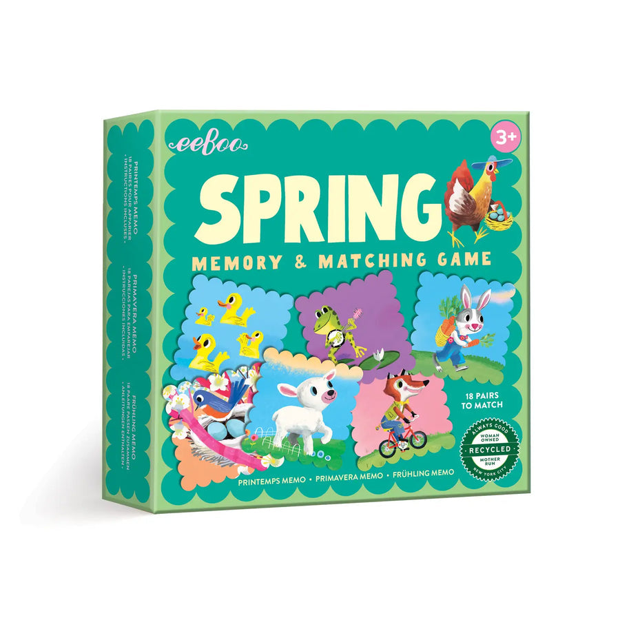 Spring Memory & Matching Game